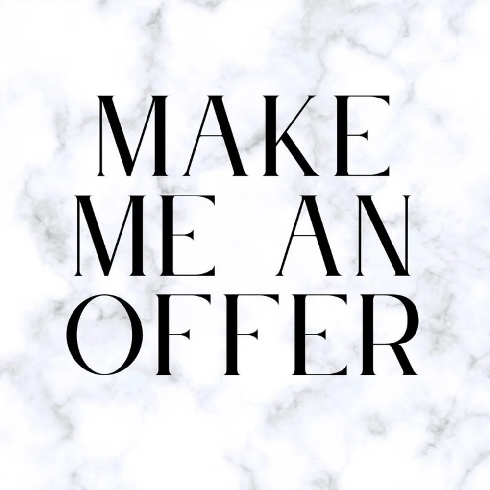 Feel free to make an offer!